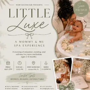 Little Luxe: A Mom & Baby Spa Day
