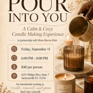 Pour Into You: A Calm & Cozy Candle Making Experience